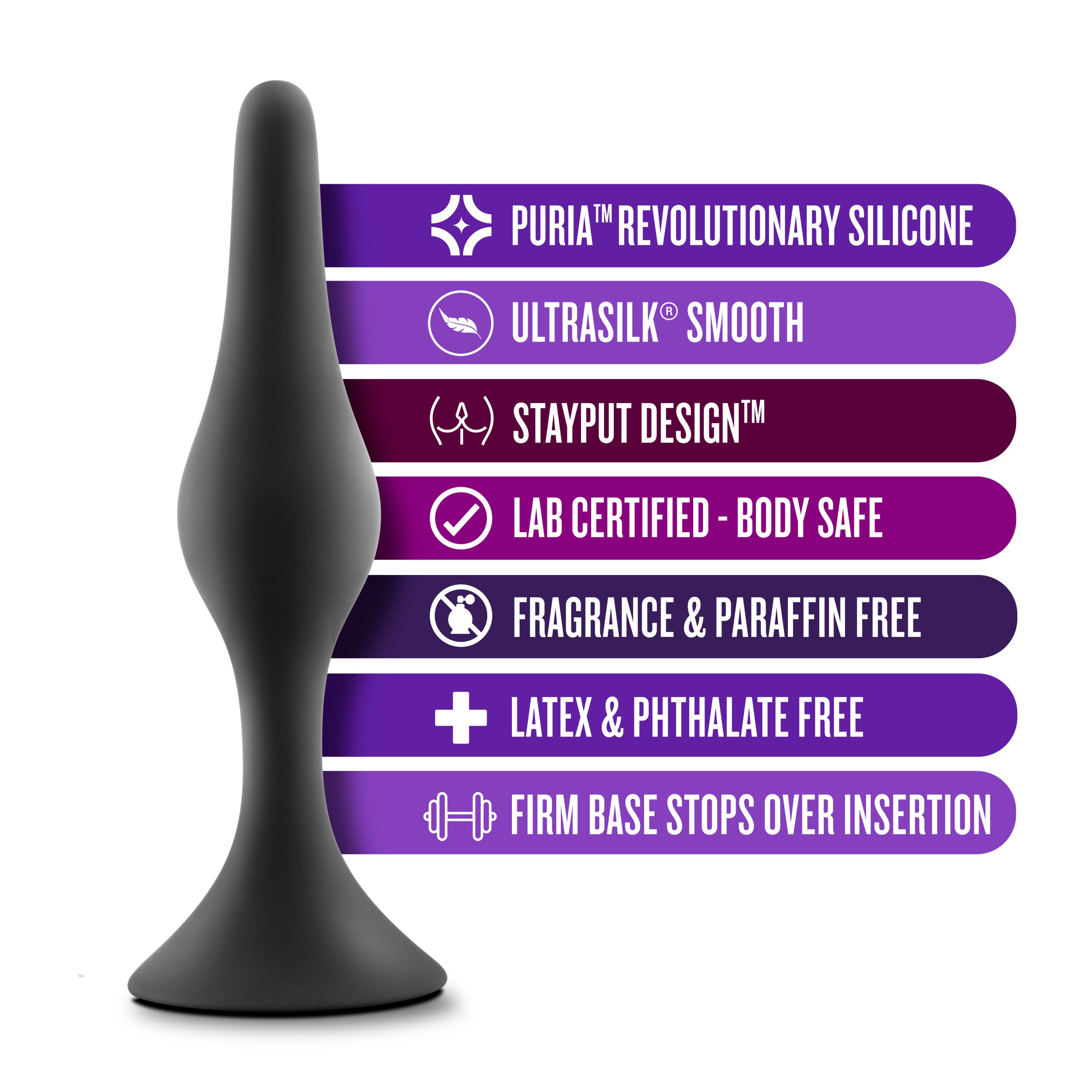 IWWlo1wxJ9SFEEJLqE7XELol3aKAvQPe Anal Adventures Platinum - Silicone Beginner Plug Kit - Black - Image 1
