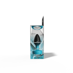 Eluxe Vibrating Clr Gem Bluombre Plug Sm With Remote - Image 2