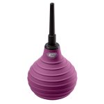 Health and Wellness Deluxe Enema Douche Non- Backflow One-Way Valve - 7.9 Fl. Oz. - Plum - Image 2