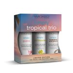 Wicked Simply Tropical Trio 1oz Travel Size Flavored Lubes - Image 2