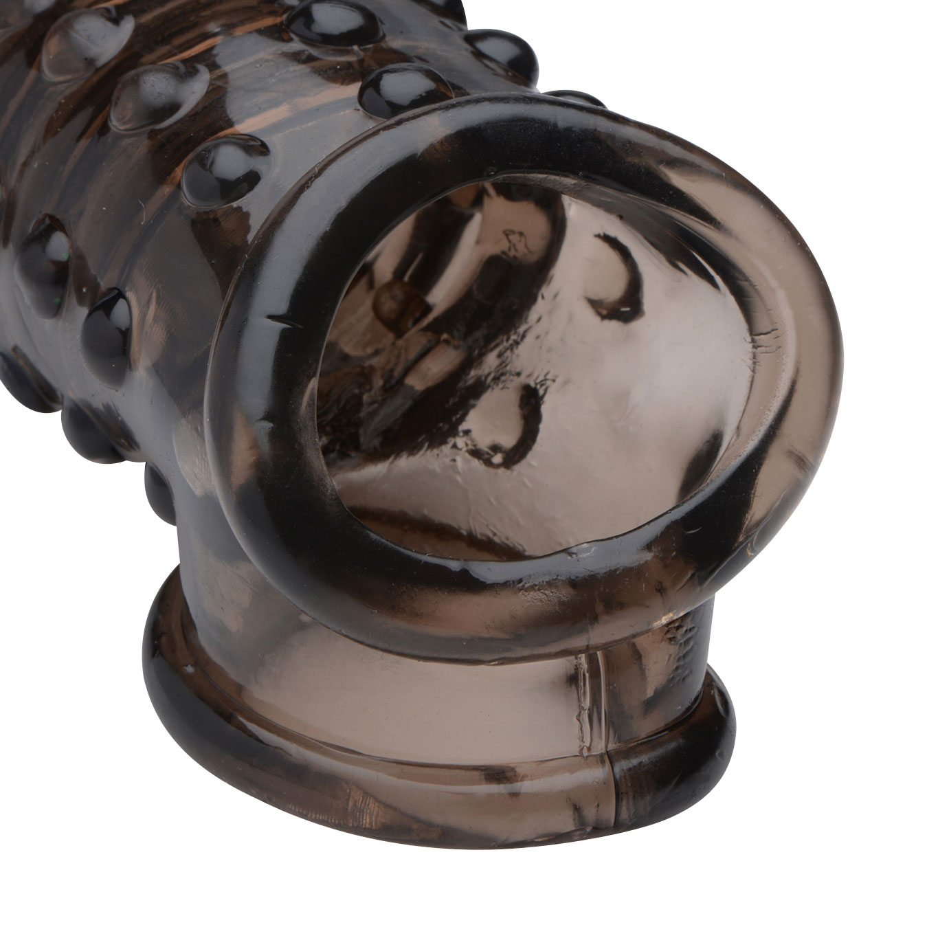 J06SN26FHPzOaEuG7qZg3zmBhTnwOup4 1.5 Inch Penis Enhancer Sleeve - Smoke - Image 1