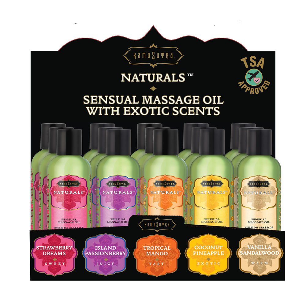 J1XXZ72c5HEZleRXNYob0DOtMhV6kejb Naturals Massage Oil Pre Pack - Image 1