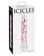 Icicles No. 7 - Clear / Pink - Image 3