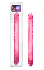 B Yours 18 Inch Double Dildo - Pink - Image 2