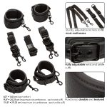 Nocturnal Collection Bed Restraints - Black - Image 4