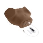 Squirt for Me Chanell Heart Movie and Realistic Squirting Stroker - Dark - Image 6