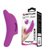 Delphini Dolphin Honey Finger Vibrator - Fuchsia - Image 3