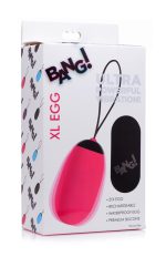 Bang XL Silicone Vibrating Egg - Pink - Image 3