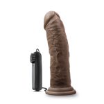Dr. Skin - Dr. Joe - 8 Inch Vibrating Cock With Suction Cup - Chocolate - Image 2
