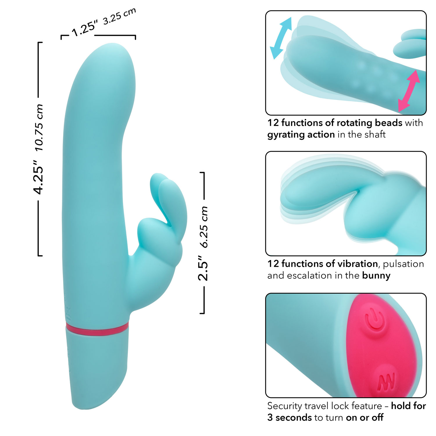 JevV4vuWRGEQOZk5TBALuu8ajLwfsf1S Love Bunny Rotating Bunny - Blue - Image 1