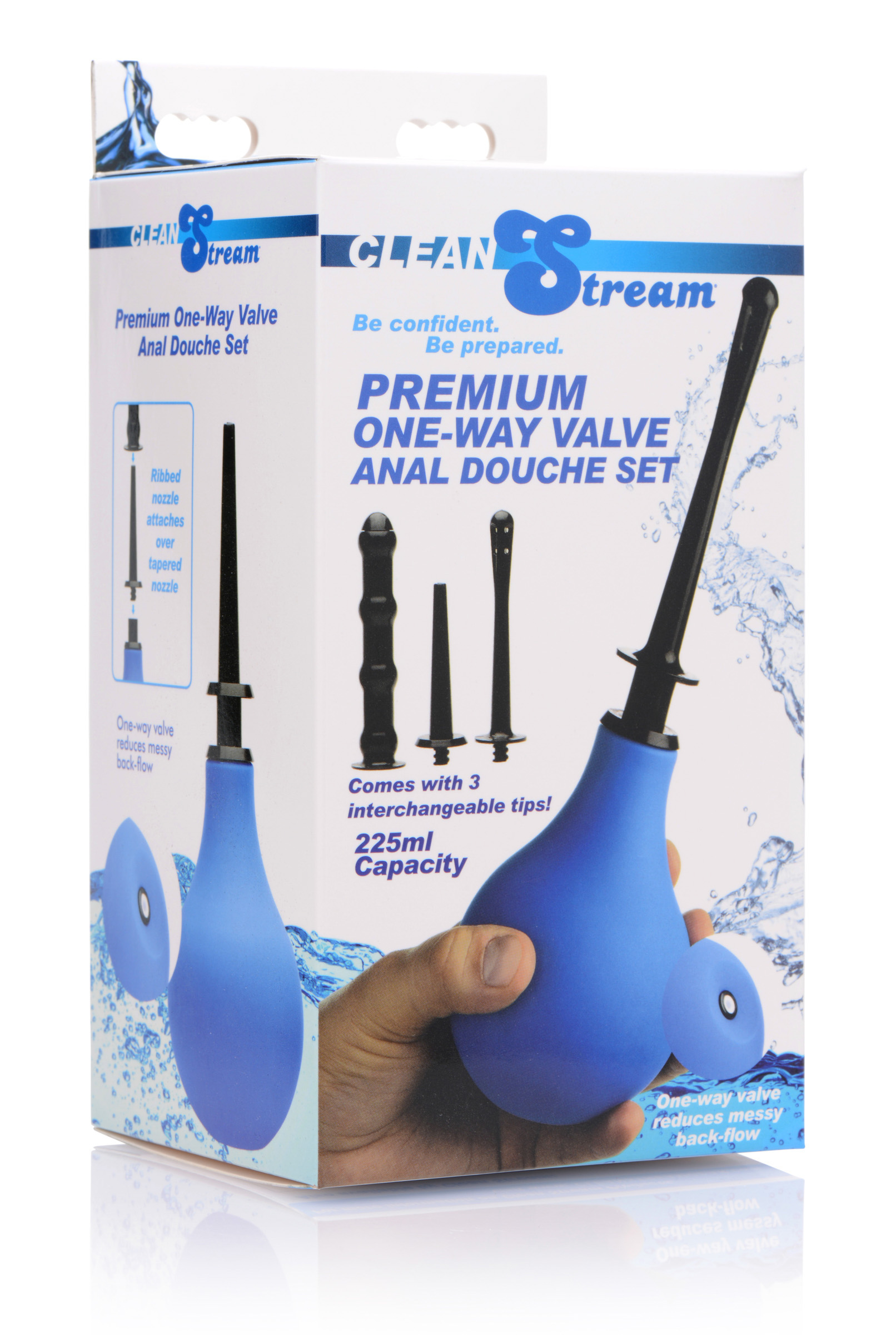 JfGmDOVbzm7fGjeFm1SD4wz70U11qLeb Premium One- Way Valve Anal Douche Set - Image 1