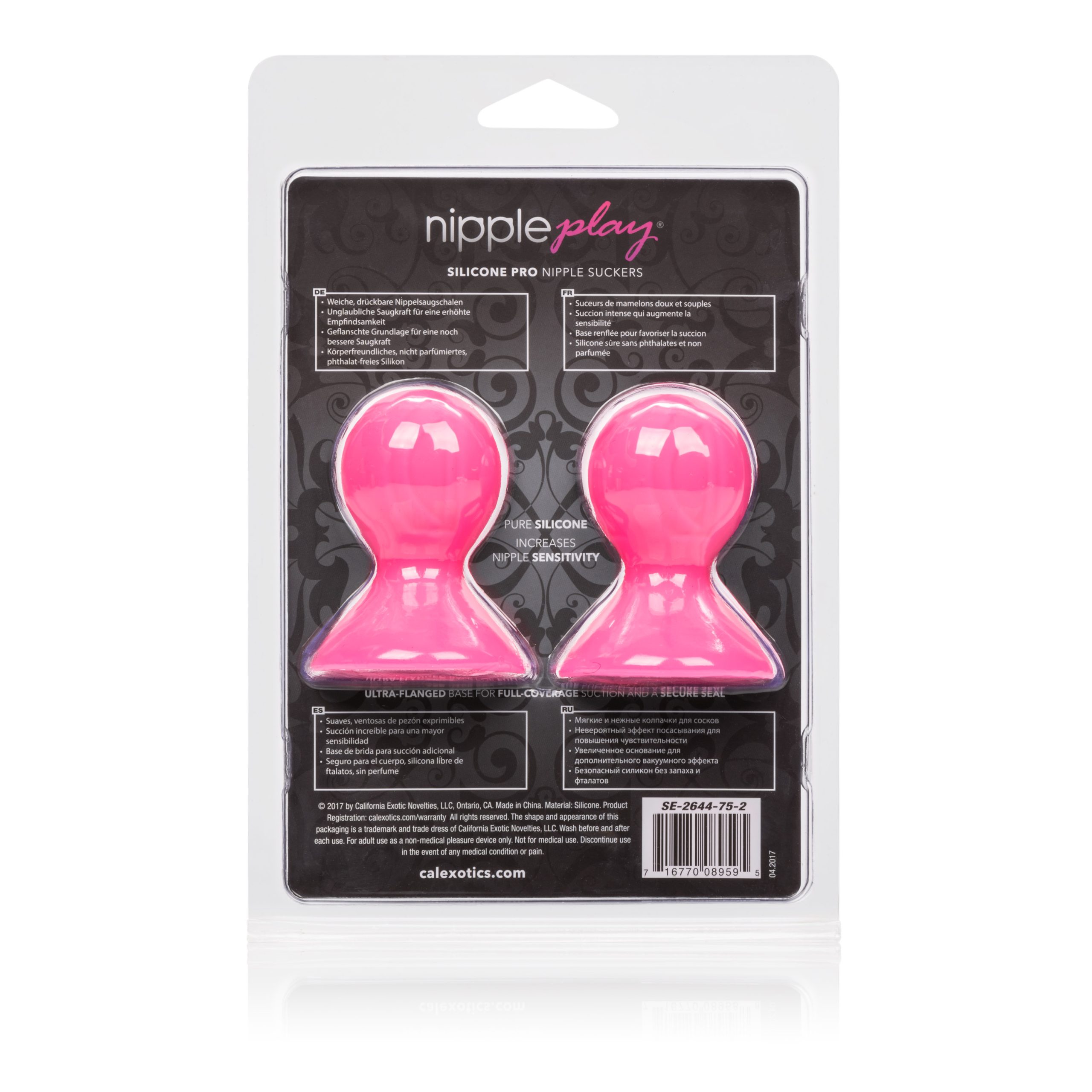 JjTd4IjnfcJiHOI2HTOQDvFl5nyyIUQu Nipple Play Silicone Pro Nipple Suckers - Pink - Image 1