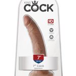 King Cock 7 Inch Cock - Tan