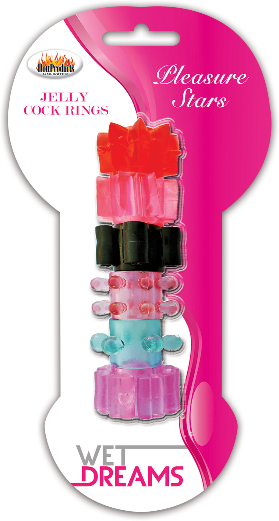 JlyCucbb6jSmE751mkAU5d69tMv7cZpK Pleasure Stars Jelly Cock Rings - Image 1