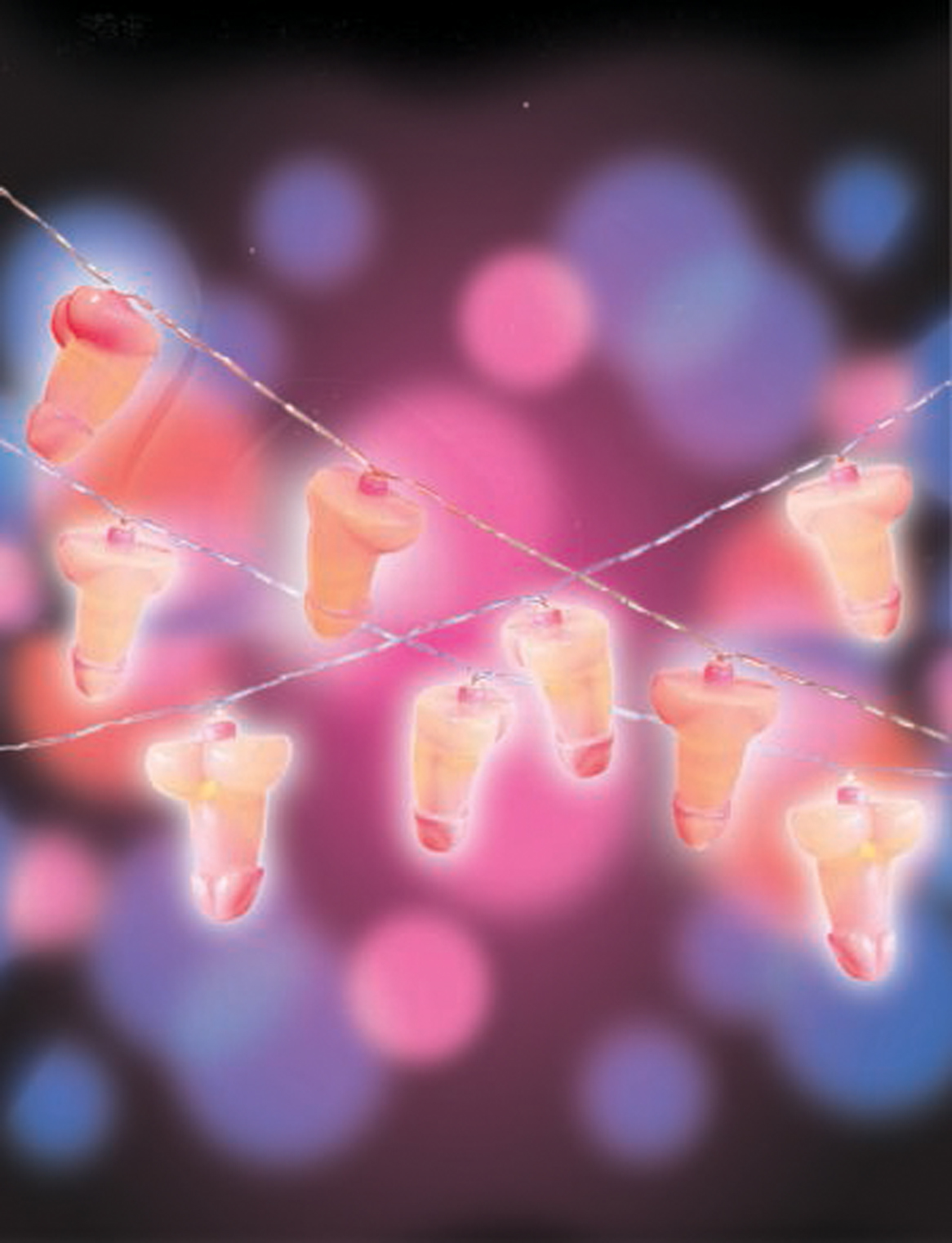 JmSwGchJxAAIJ6wbffvkHvF7MyxSTmNG Glitterati Penis String Lights - 20 Lights - Image 1