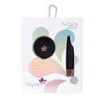 Aspen 15-Function Rechargeable Wireless Flickering Tip Vibrator - Black - Image 7