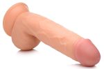 Pop Pecker 8.25 Inch Dildo With Balls - Light - Image 3