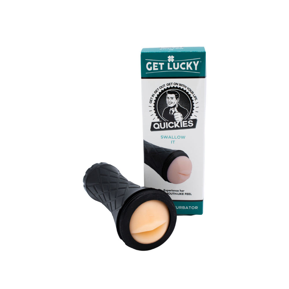 K38mpCHG Get Lucky Quickies Swallow It Masturbator - Image 1