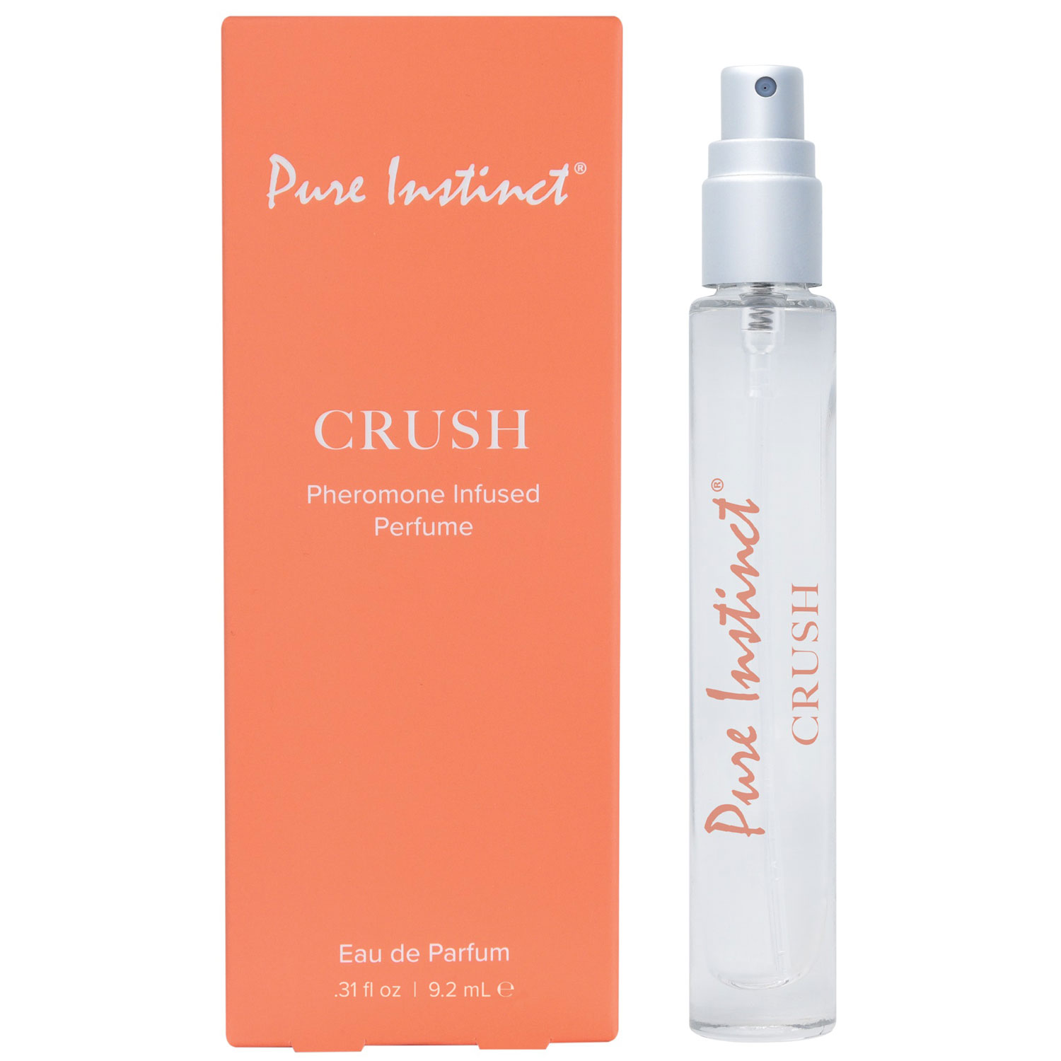 KInfUmWLxUoUIrN7VB3C125w5CzNMtJG Pure Instinct Pheromone Perfume Spray Crush 9.2 ml 0.31 Floz - Image 1