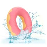 Naughty Bits Dickin Donuts Silicone Donut Cock Ring - Pink - Image 3