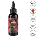 Fuck Sauce Flavored Water-Based Personal Lubricant - Strawberry - 2 Fl. Oz. - Image 2