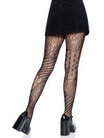 Doll Net Tights - One Size - Black - Image 3