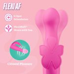 Aria - Naughty Af 2.0 - Rechargeable Vibe - Plum - Image 2