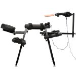 Obedience Bench With Sex Machine - Black - Image 5