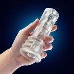 Rize - Luz - Glow in the Dark Self- Lubricating Stroker - Clear - Image 3