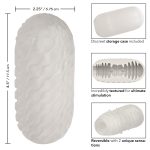 Boundless Reversible Ribbed Stroker - Clear - Image 4