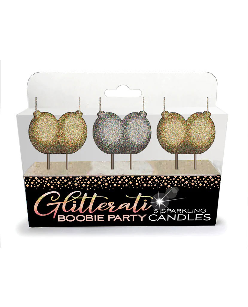 Kqa6dmW32nmWj7uV4a3oh3mQe3TcGBLn Glitterati Boobie Candle Set - Image 1