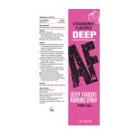 Deep Af Numbing Throat Spray 1 Oz - Strawberry