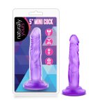 Naturally Yours - 5 Inch Mini Cock - Purple - Image 7