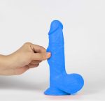 Get Lucky Real Skin Mr. Navy 7.5" Dual Layer Dildo - Image 2
