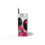 Eluxe Vibrating Clr Gem Rbyombre Plug Sm With Remote - Image 3
