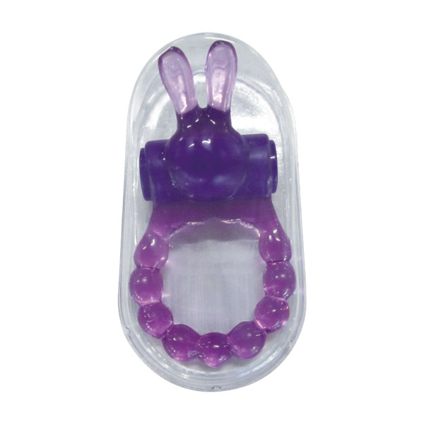 LGaFGNHjC1sGE6rfKUbGJ4XBxWO3teN5 Vibrating Bunny Ring - Purple - Image 1