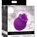 Inmi - Bloomgasm Wild Violet Licking Silicone Stimulator - Violet