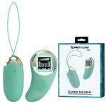 Mina Vibrating Remote Control Egg - Turquoise - Image 4