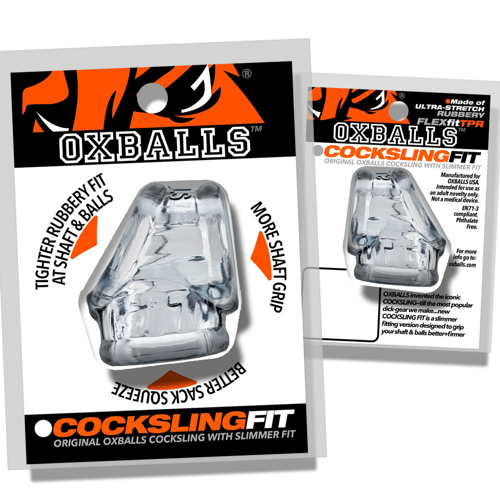LQMsIDsr Cocksling Fit Sling - Clear - Image 1