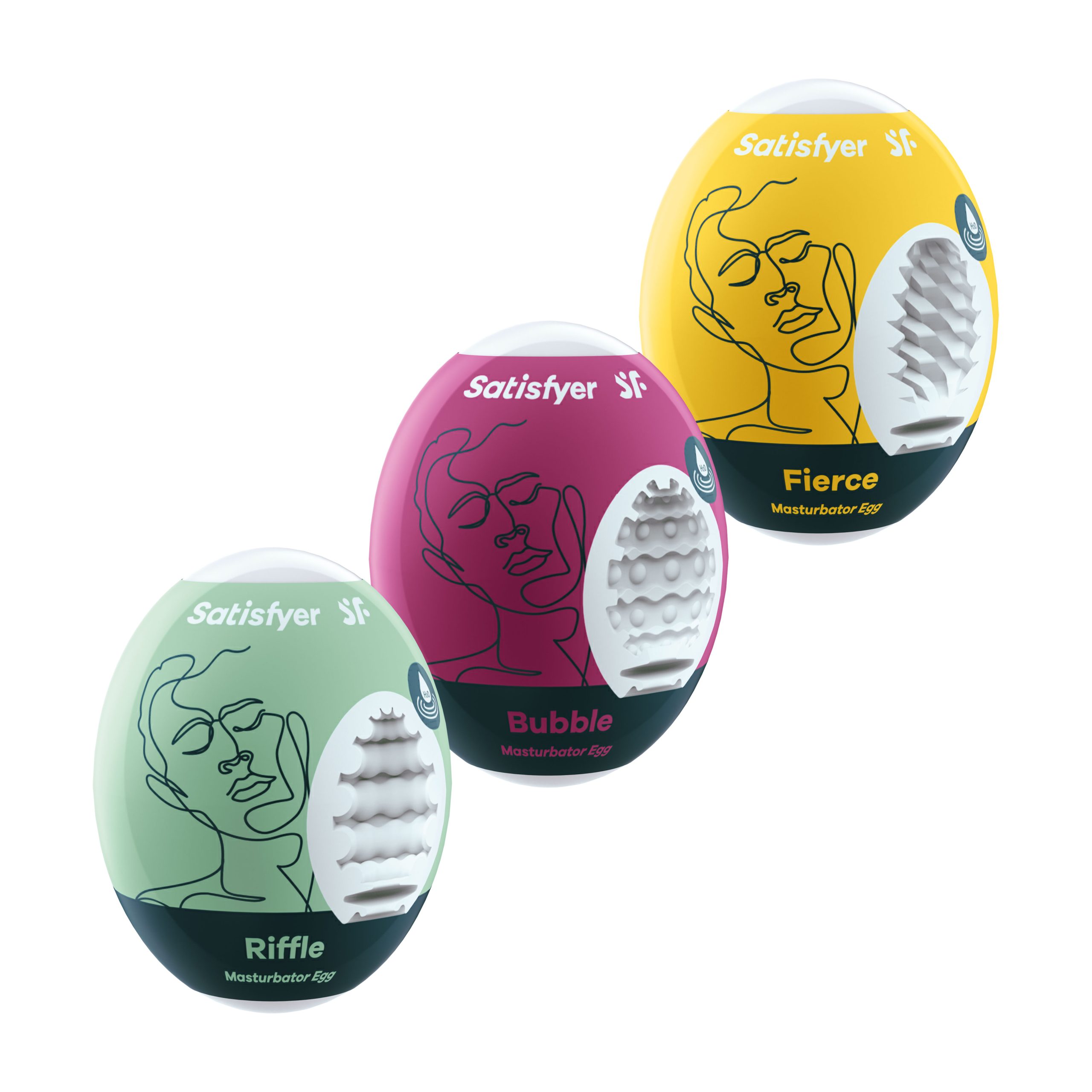 LbzS1LPZnEVdnngQKYd3keX7KxqvLvFy 3 Pc Set Masturbator Egg - Riffle - Bubble - Fierce - Image 1