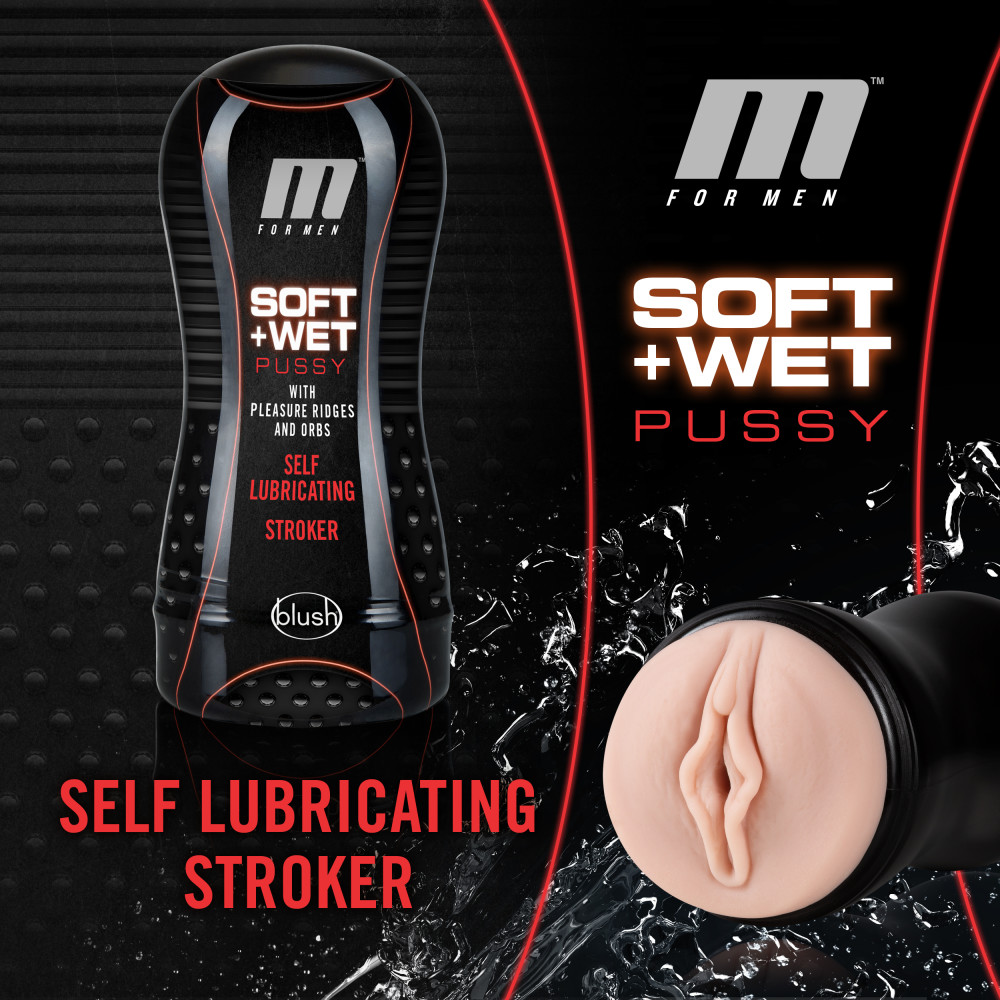 LgIjtHQtus9qVYPISEEKPL21FinwLUcp M for Men - Soft and Wet - Pussy With Pleasure Ridges and Orbs - Self Lubricating Stroker Cup - Vanilla - Image 1
