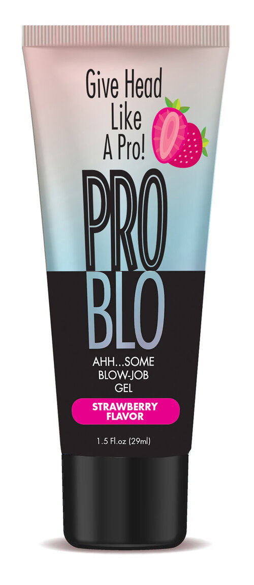 Li7jmxSfmhWROip4irZPlk2ML2lnzknm Problo Ahh...some Blow-Job Gel - Strawberry - 1.5 Fl. Oz. - Image 1