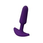 Hump Silicone Anal Plug - Purple - Image 2