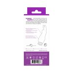 Crazzy Bunny Rechargeable Bullet - Perfectly Purple - Image 2