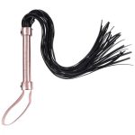 Brat Flogger - Black / Rose Gold