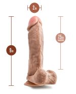 Dr. Skin - Mr. Magic - 9 Inch Dildo With Balls - Beige
