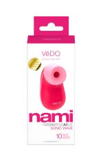 Nami Rechargeable Sonic Vibe - Foxy Pink - Image 5