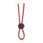 Stay Hard - Silicone Loop Cock Ring - Red - Image 2