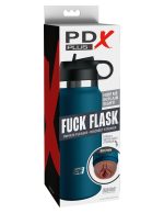 Fuck Flask - Private Pleaser - Blue Bottle - Brown - Image 5