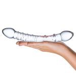 Double Trouble Glass Dildo - Image 2